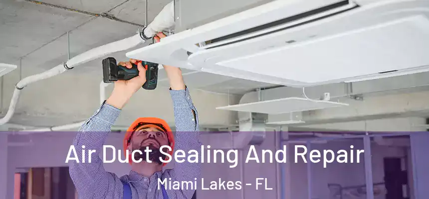 Air Duct Sealing And Repair Miami Lakes - FL